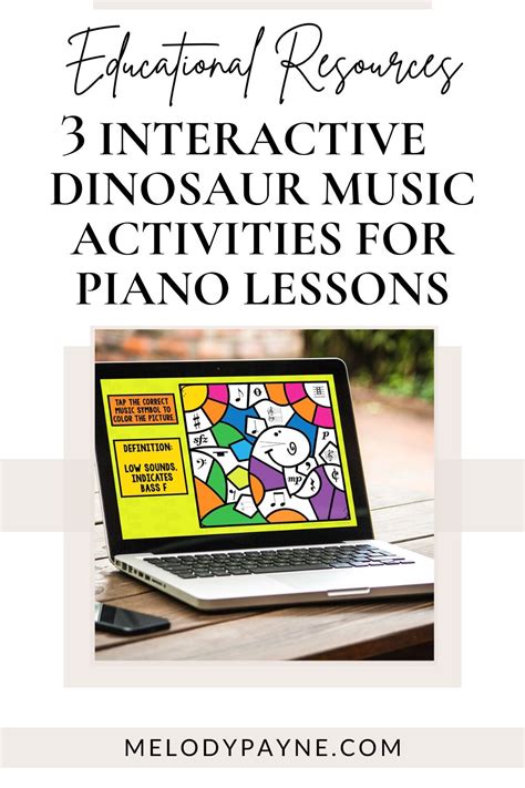 3 Interactive Dinosaur Music Activities for Piano Lessons - Melody ...