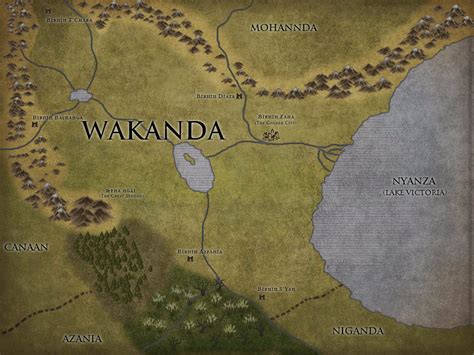 Minecraft Wakanda Map