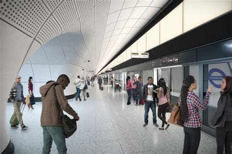 New images unveiled of Elizabeth line stations set to open in 2018 | A ...