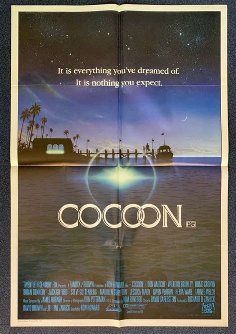 All About Movies - Cocoon Poster Original One Sheet 1985 Steve Guttenburg Don Ameche