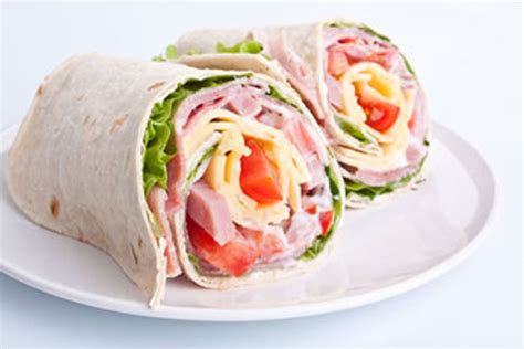 Ham & Cheese Wrap – Large – Old Sturbridge Pizza