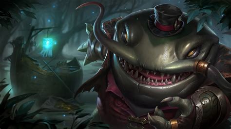 Tahm Kench, LoL, Splash Art, 4K, #590 Wallpaper PC Desktop