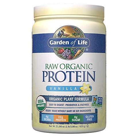 Garden of Life Raw Organic Protein Powder, Vanilla - Organic Shortlist