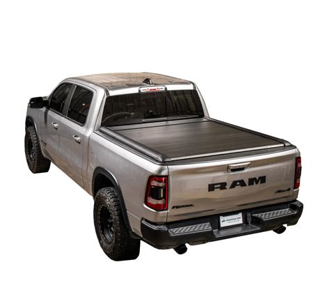 MOUNTAIN TOP EvomRAM15FB01 Retractable Aluminum Truck Bed Cover , Fits 2019 - 2023 Ram 1500 with ...