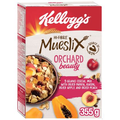 Kellogg's Mueslix Orchard Beauty Cereal 355g [3230]