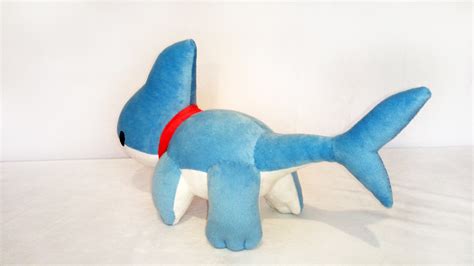 Shark Puppy inspired custom plush made to order. | Etsy