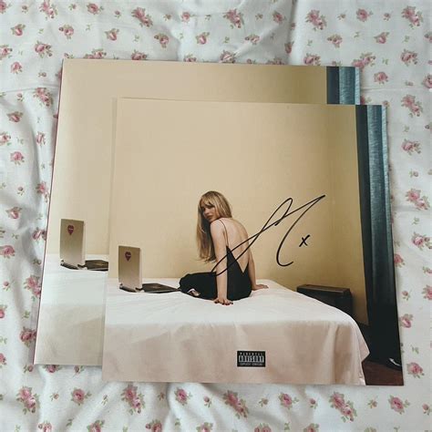 Signed Sabrina carpenter emails I can’t send vinyl... - Depop