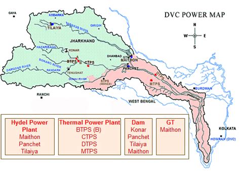 Damodar Valley Corporation Map - 2024 2025 Student Forum