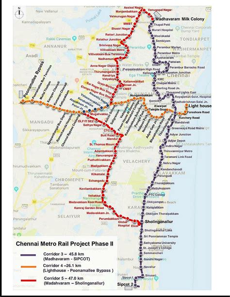 Chennai Metro Rail Plans To Build Skywalks Near Phase-2 Metro Stations