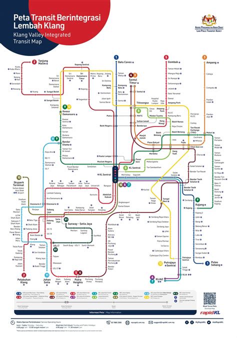 Pengangkutan Awam di Malaysia: MRT, LRT, KTM, Monorel, BRT