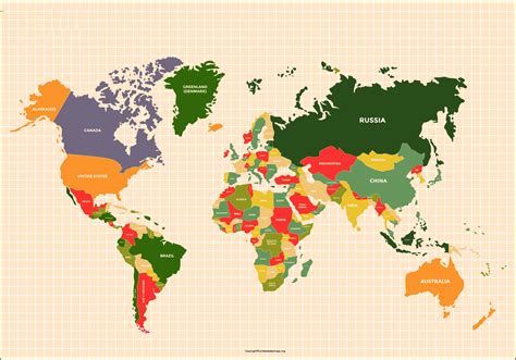 Unveiling The World: A Comprehensive Look At Maps With Labeled Countries - Map of West Las Vegas ...