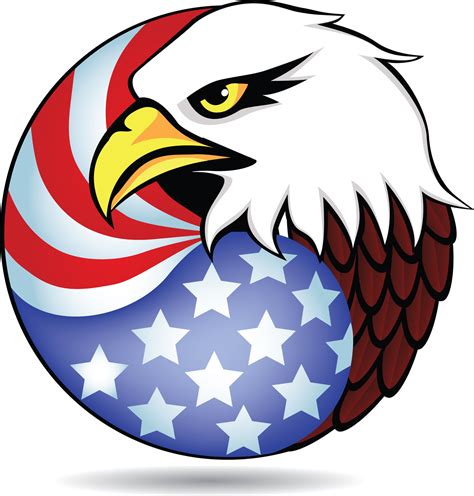 american flag eagle clip art - Clip Art Library