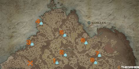 Where To Find Every Scosglen Waypoint In Diablo IV