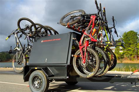 Custom Vertical Bike Trailers - Shingleback Off Road