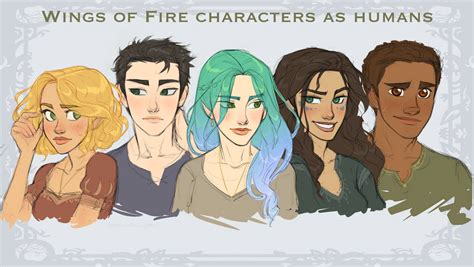 Human Dragonets of Destiny by frostbite-studios on DeviantArt