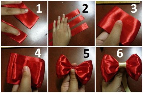 Diy Hair Bows (4 Ribbons) · How To Make A Ribbon Hair Bow · Jewelry on ...