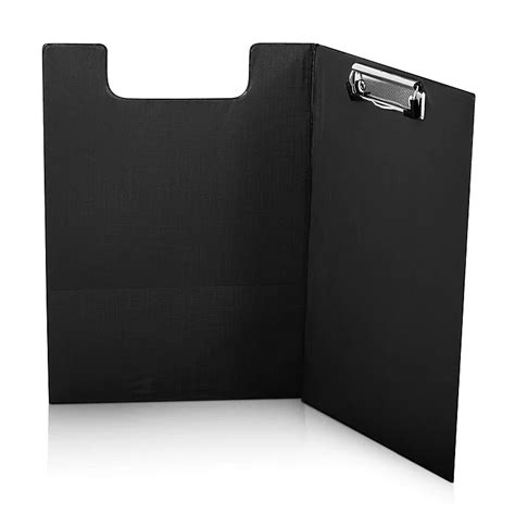 KAV PVC Fold Folding Fold Over with Storage Clipboards (12 Pack) - A4 Size Foolscap Clip Boards ...