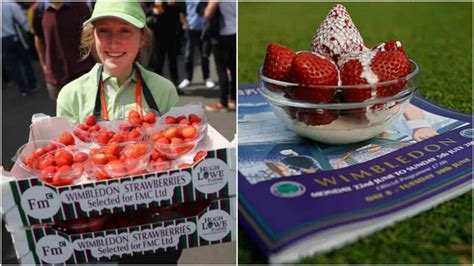 Why are Strawberries served with Cream at the Wimbledon Championships?