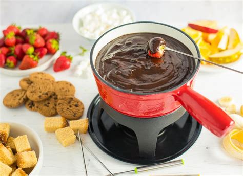 Melting Pot Chocolate Fondue Recipe - My Recipes