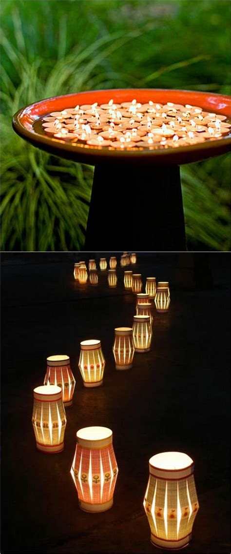 28 Stunning DIY Outdoor Lighting Ideas ( & So Easy! ) - A Piece Of Rainbow