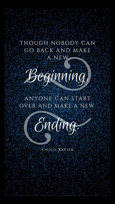 A New Ending, android, beginning, ending, inspirational quote ...