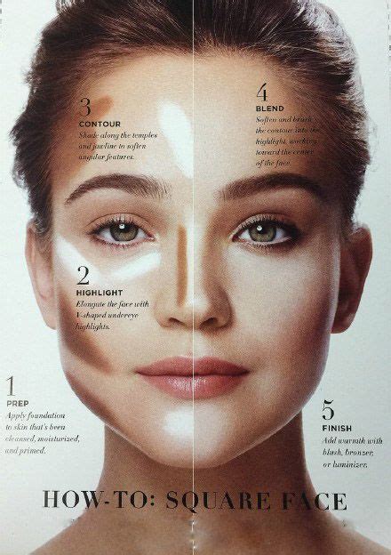 The 25+ best Contour square face ideas on Pinterest | Contour for square face, Diamond face ...