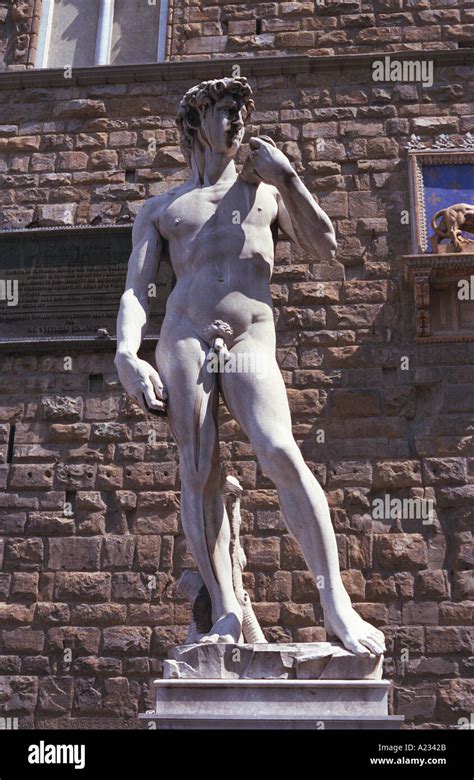 Statue of David Florence Stock Photo - Alamy