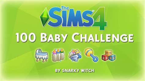 100 Baby Challenge Rules | Sims 4 | Sims 3 | Sims 2 (2023) (2024)