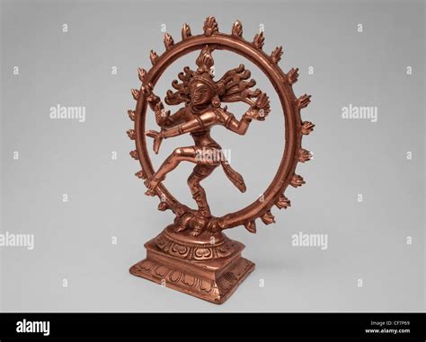 Brass statuette of Hindu deity Shiva Stock Photo - Alamy