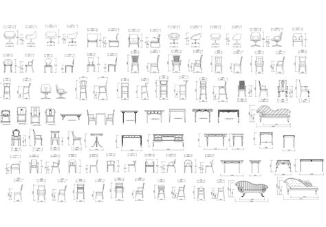 Lounge Chairs And Ottoman CAD Files, DWG Files, Plans And Details | lupon.gov.ph