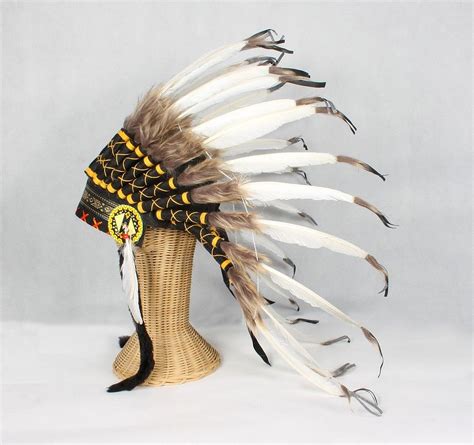 Great Plains Indian Chief Feather Headdress | Plains indians, Feather headdress, Headdress