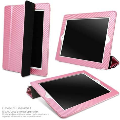 iPad (2nd Gen 2011) Smart Case - Satin Pink (Synthetic Leather Cases ...