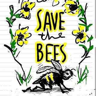 Justin Green Cartoon Art: SAVE THE BEES Campaign