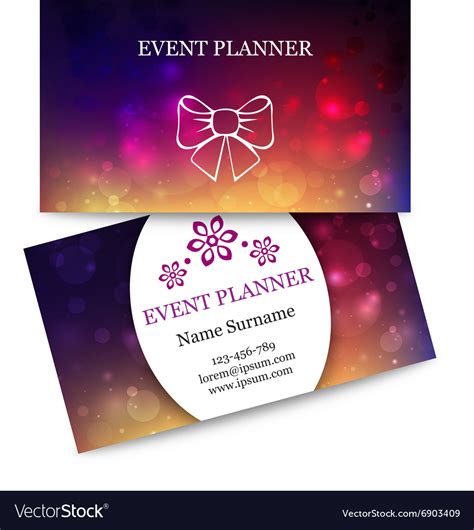 Event Planner Business Cards Templates | Arts - Arts