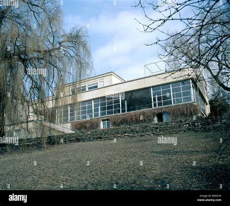 Villa Tugendhat, Brno Stock Photo - Alamy