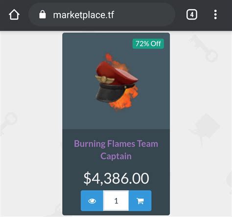 Someone is quickselling their Burning Flames Team Captain, but I might go homeless after this ...