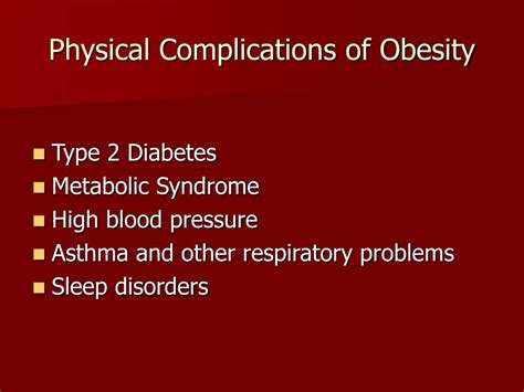 PPT - Childhood Obesity: Complications and Implications PowerPoint Presentation - ID:2915182