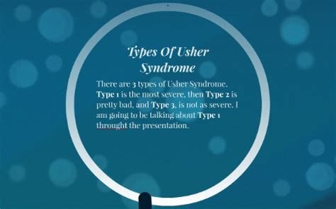 Usher Syndrome Type 1 by Taylor Jones on Prezi