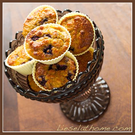 Creamy blueberry vanilla muffins | Liesel at Home