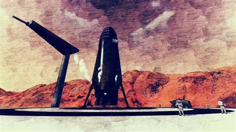 SpaceX's Mars Colony by Andrzej Pawelec