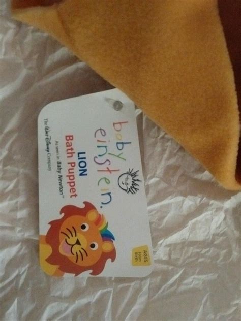 Baby Einstein Rare Lion Puppet Rainbow Mane Isaac 2002 NWT Legends & Lore | #1836109345