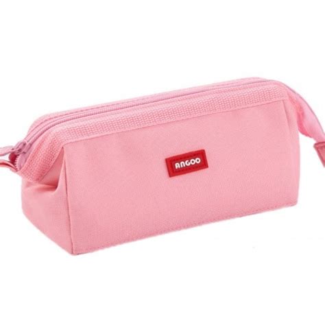 ANGOO Large-Capacity Student Stationery Bag Pure Color Simple Boat ...