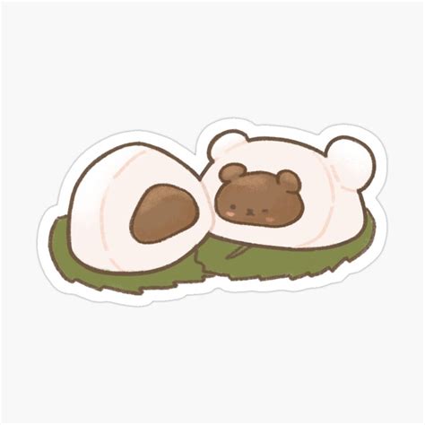 mochi bear Sticker by tiffyl in 2021 | Kawaii stickers, Cute stickers ...