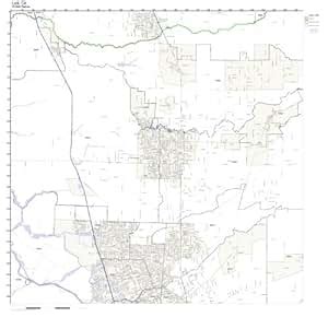 Amazon.com - Lodi, CA ZIP Code Map Not Laminated - Prints