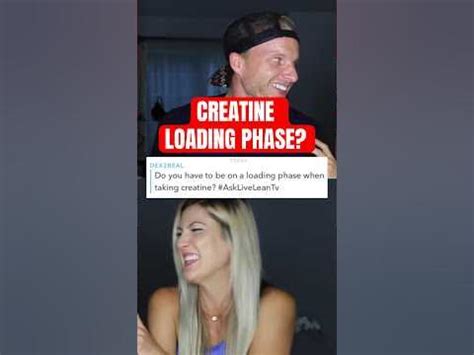 Is A Creatine Loading Phase Necessary? | LiveLeanTV - YouTube