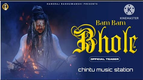 bam bam bhole lyrics|| 2024 mahashivratri|| Hansraj Raghuwanshi ...