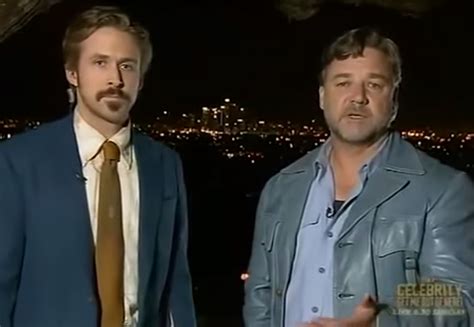 Watch Ryan Gosling videobomb Russell Crowe - CBS News