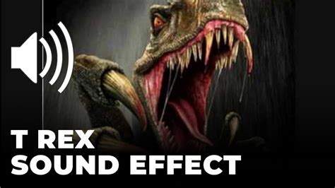 T Rex Sound Effect - Sound Effect MP3 Download