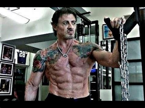 Bodybuilding Motivation Sylvester Stallone Training 2016 - YouTube