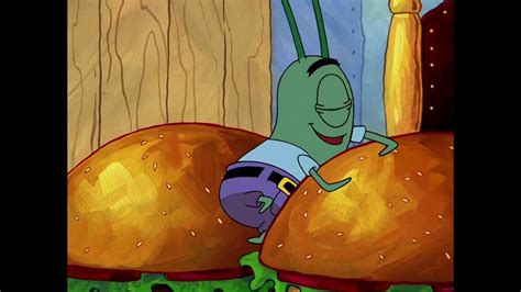 Plankton Kissing Krabby Patty for 10 Hours - YouTube